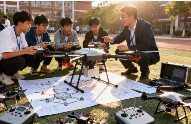 重磅通知：安徽新东方高级技工学校：开启无人机驾驶职业培训新篇章