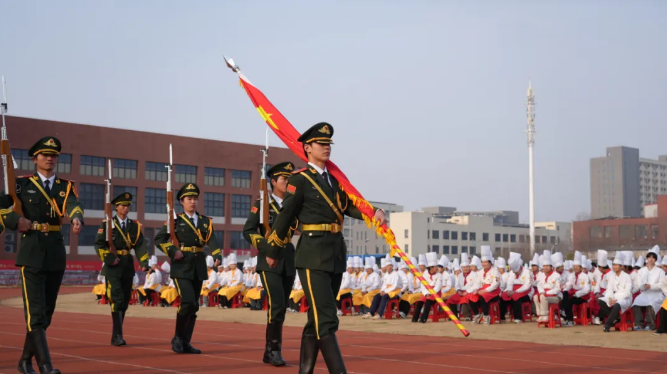 春风润校园 雷锋伴我行——我院学雷锋精神活动月启动仪式