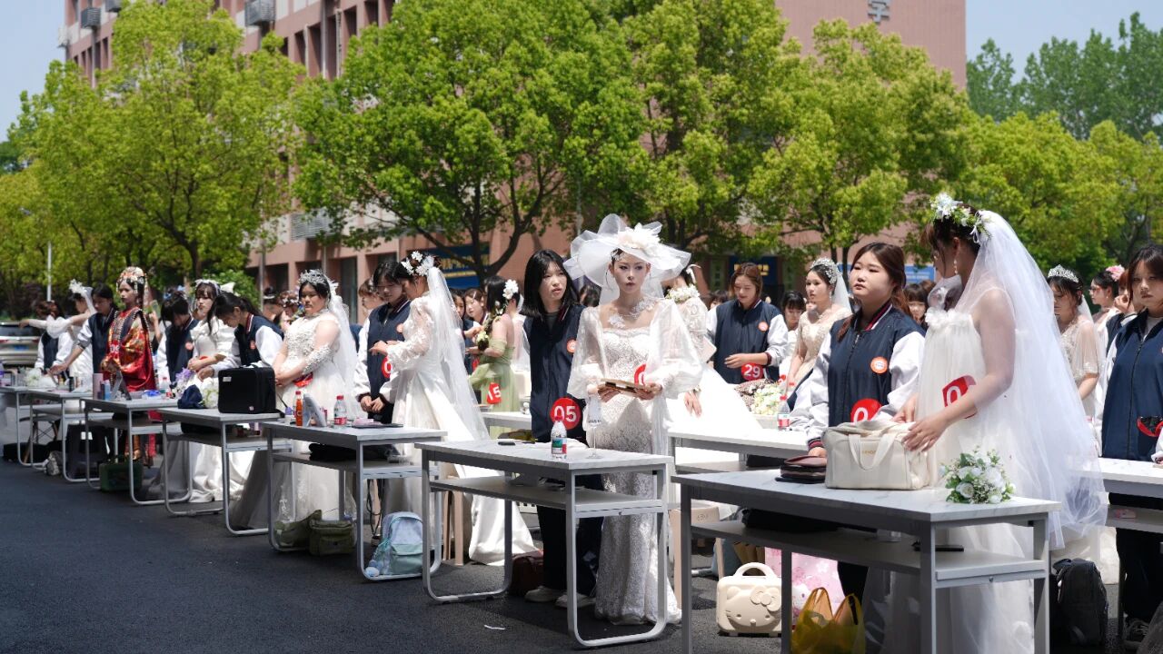 高光时刻！安徽新东方新娘妆造比赛落幕
